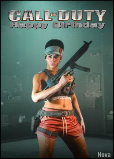 Call of Duty flip cards