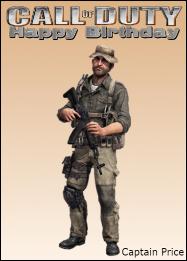 Call of Duty flip cards