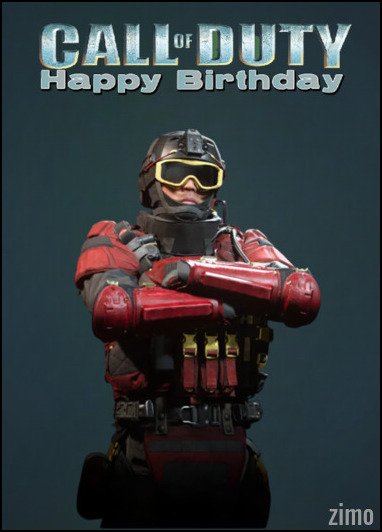 Call of Duty flip cards