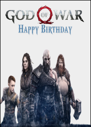 God of War flip cards